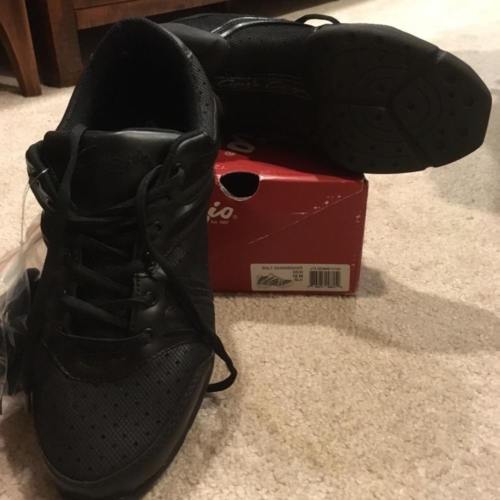 Dance sneakers.